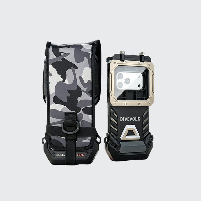 Funda protectora neopreno Camo Gris Para Sea touch 6 Pro Divevolk