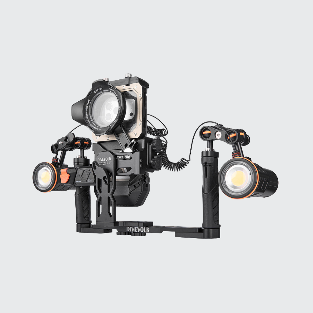 Montura "L" giratoria para Soporte de doble asa