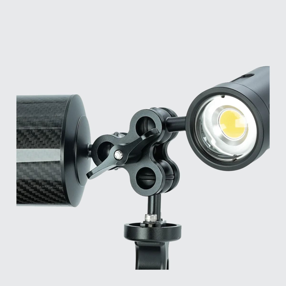 Abrazadera de Triple Bola