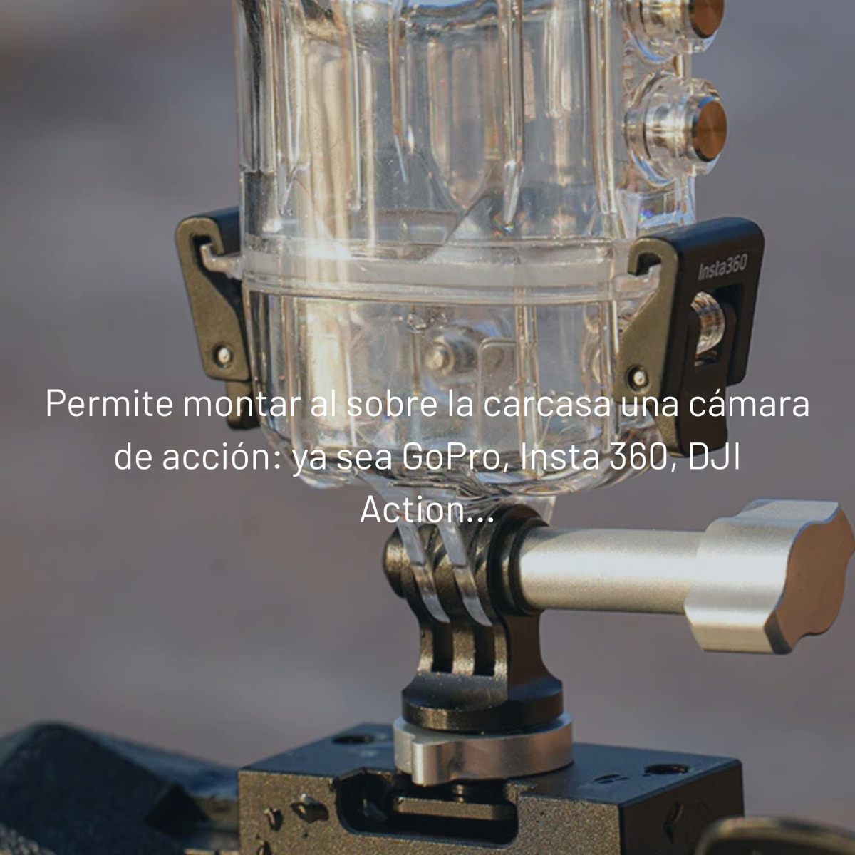 Adaptador para action cam