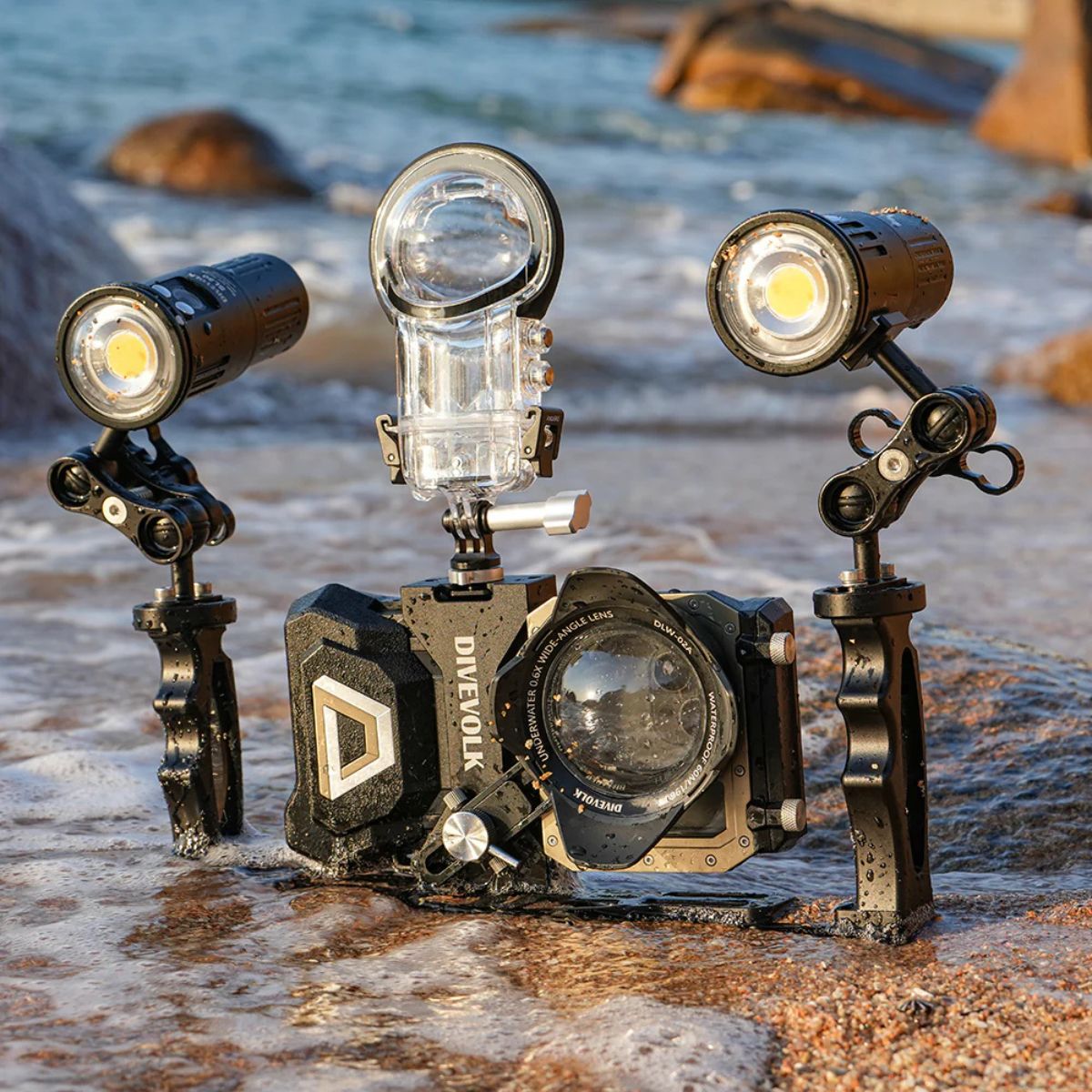 Adaptador para action cam