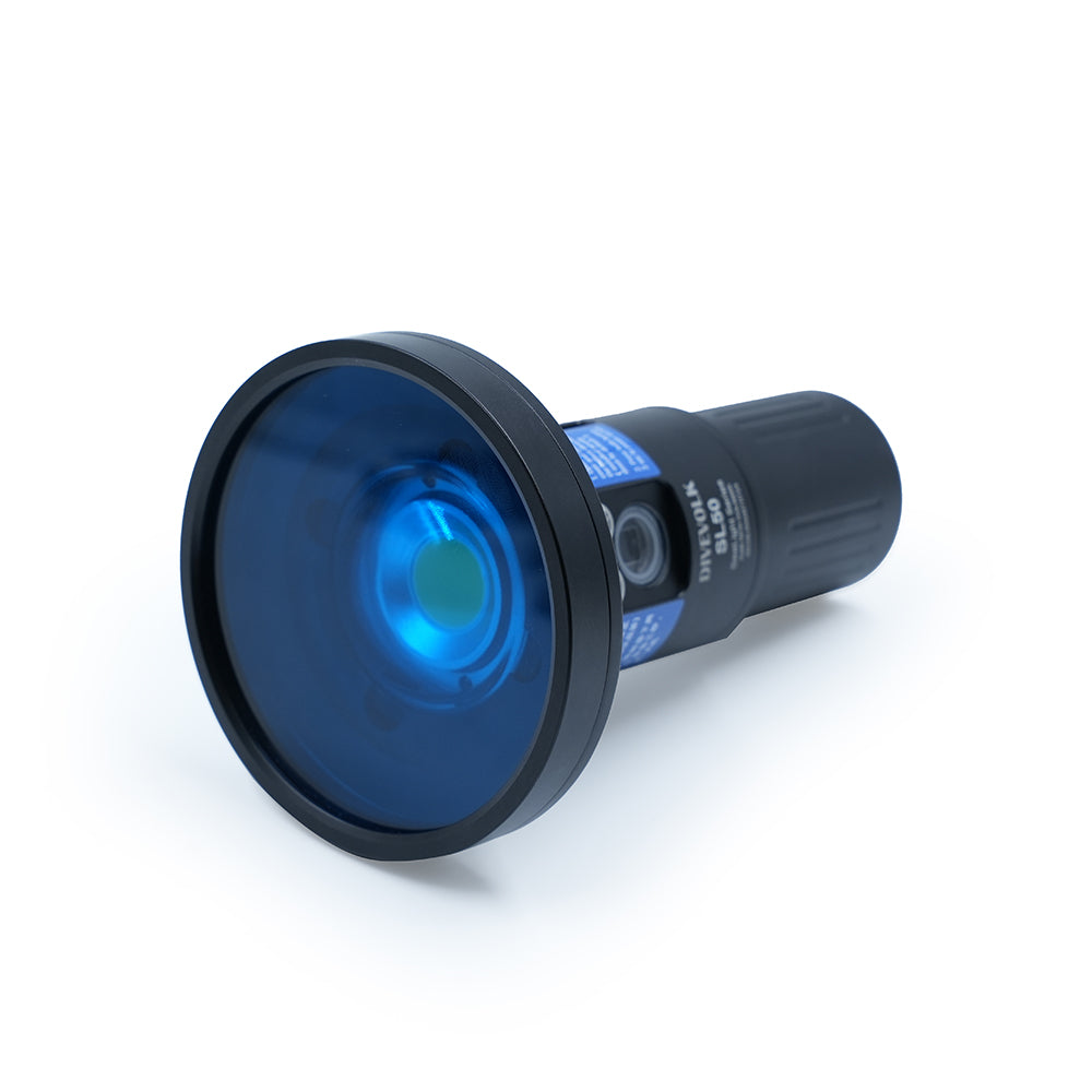 Filtro azul de luz ambiente para focos SL50 y SL120