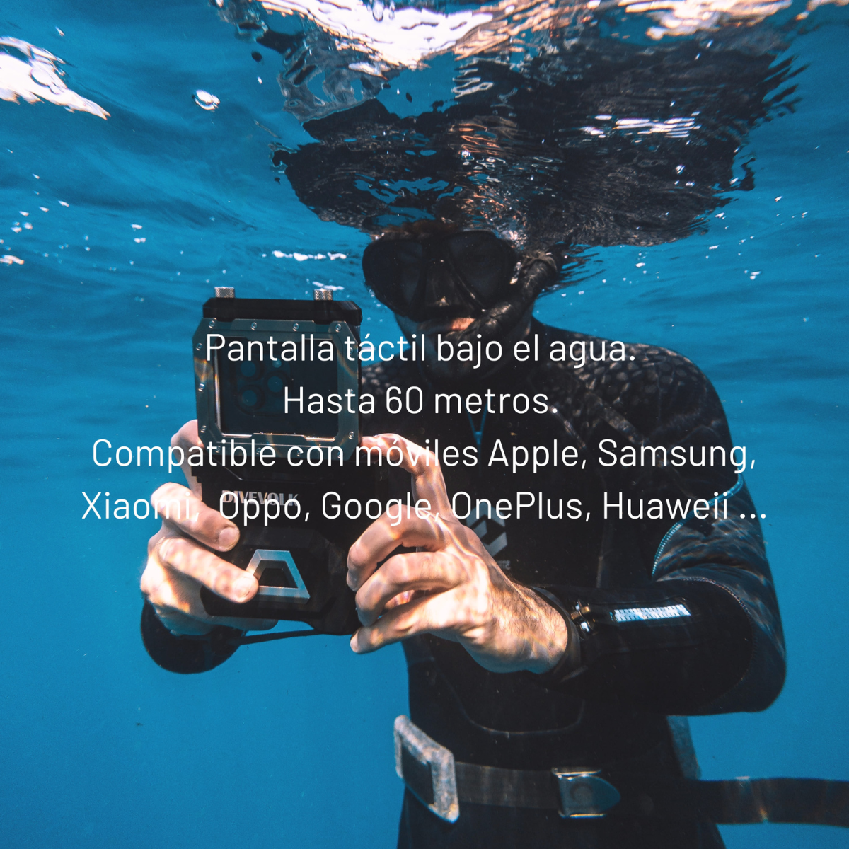 Carcasa Divevolk SeaTouch 4 Max - No Compatible con Series 16 iPhone