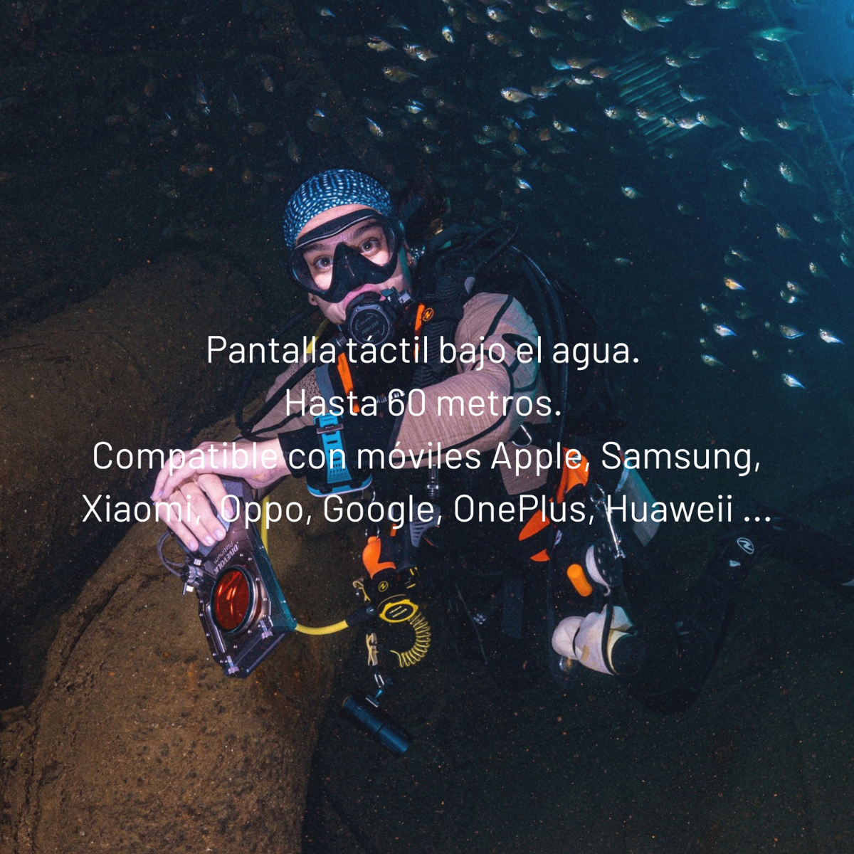 Carcasa Divevolk SeaTouch 4 Max Platinum