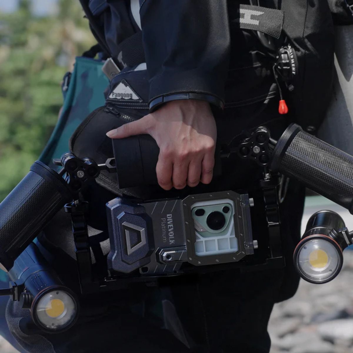 Carcasa Divevolk SeaTouch 4 Max Platinum