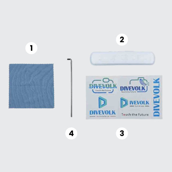Kit de repuestos para carcasas DIVEVOLK