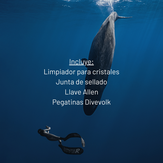 Kit de repuestos para carcasas DIVEVOLK