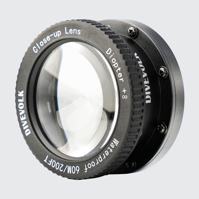 Lente super macro x8 Divevolk
