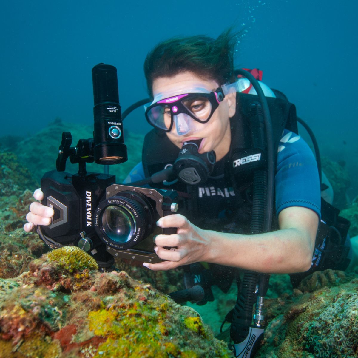 Lente super macro x8