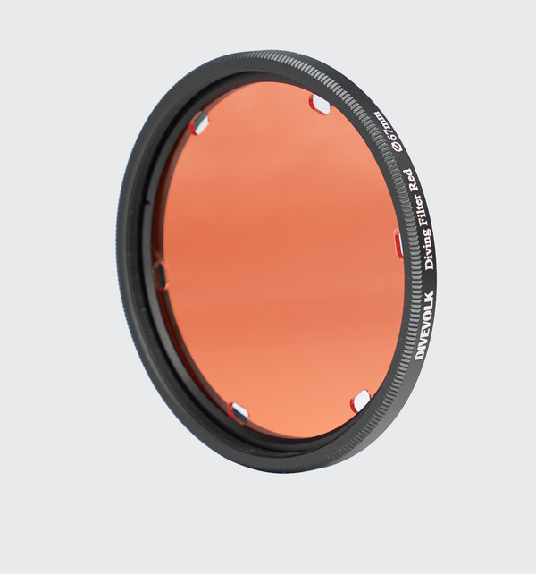 Filtro rojo 67 mm Divevolk