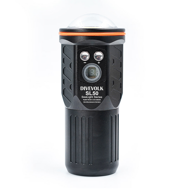 Foco de vídeo de 5000 lumens- SL50 Divevolk, vista 3