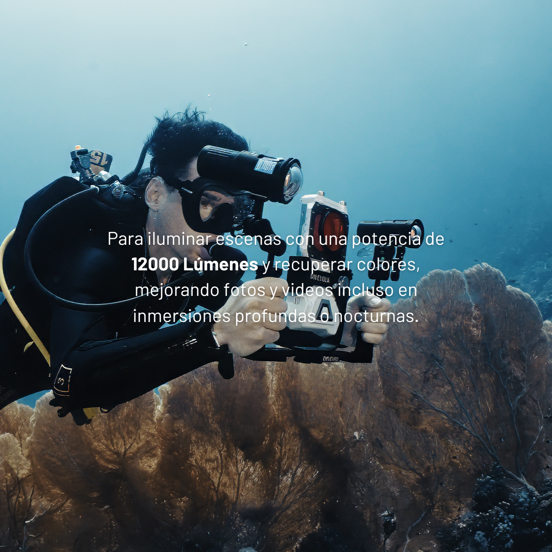 Foco de vídeo de 12000 lúmens - SL120