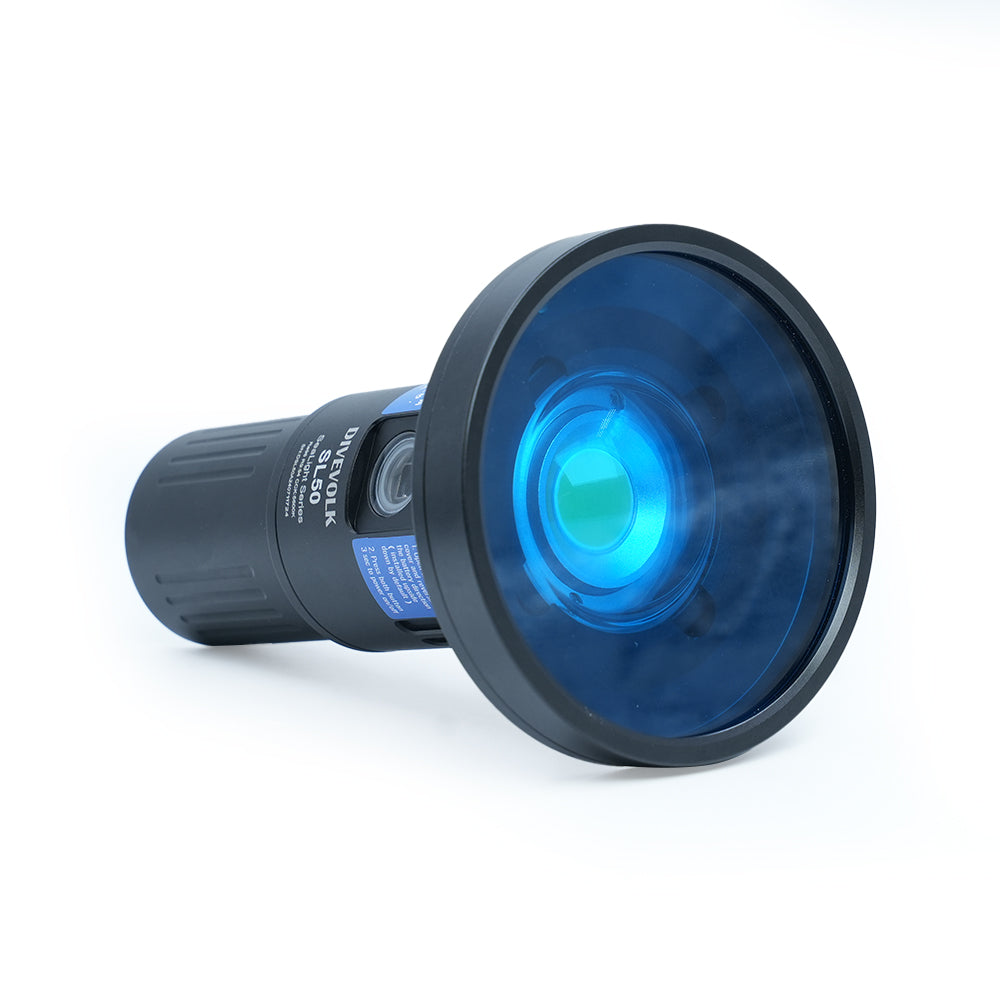 Filtro azul de luz ambiente para focos SL50 y SL120