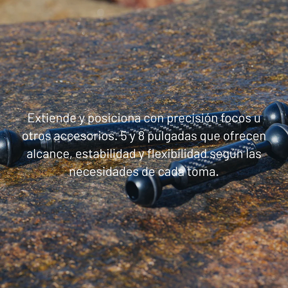 Brazo Extensor de Doble Bola - 5 y 8 pulgadas