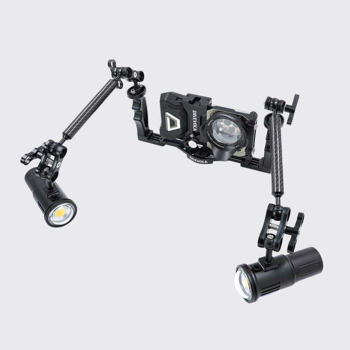 Brazo Extensor de Doble Bola - 5 y 8 pulgadas