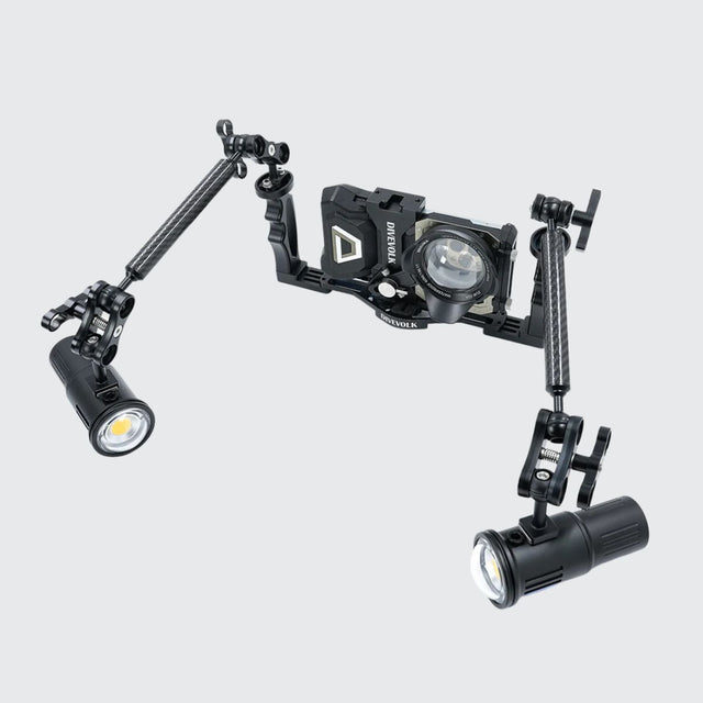 Brazo Extensor de Doble Bola - 5 y 8 pulgadas Divevolk, vista 6