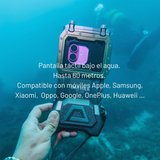 CARCASA DIVEVOLK SEATOUCH 4 MAX PLUS - Compatible con Series 16 iPhone