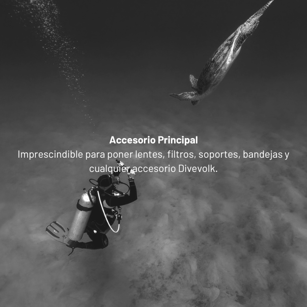 Extensor con brazo de 67 mm para lentes y filtros