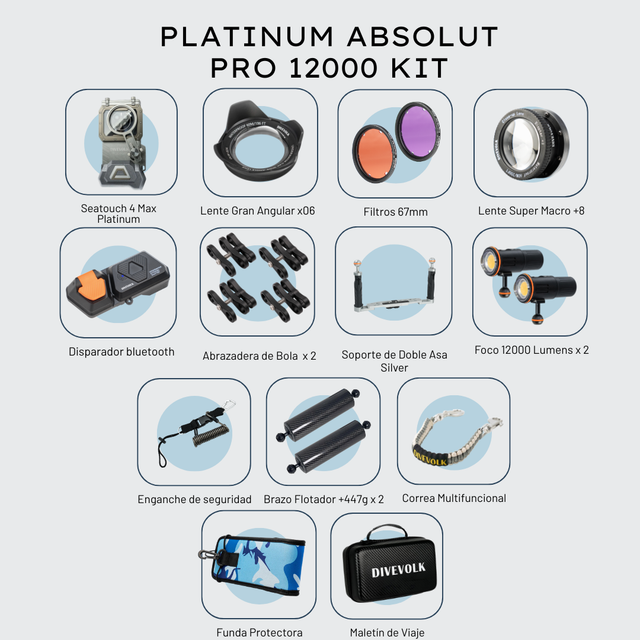 Platinum Absolut PRO 12000 KIT Divevolk, vista 2