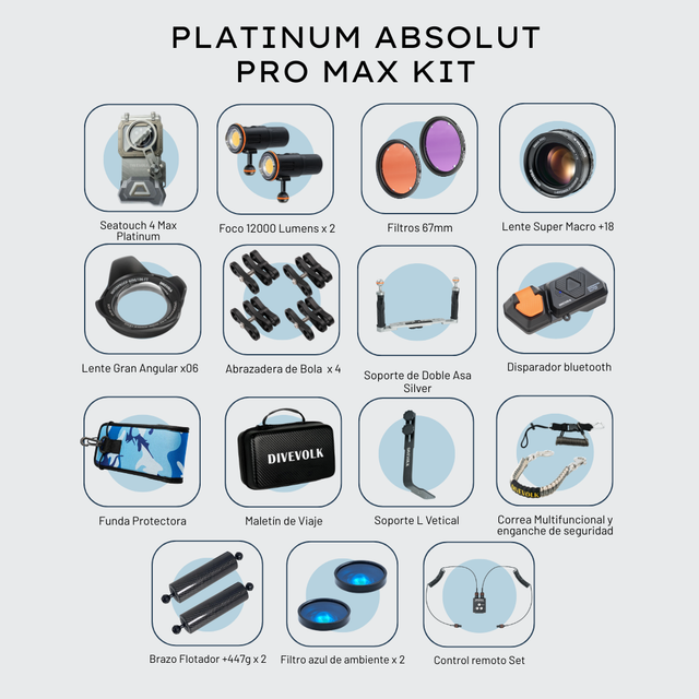 Platinum Absolut PRO MAX KIT Divevolk, vista 2