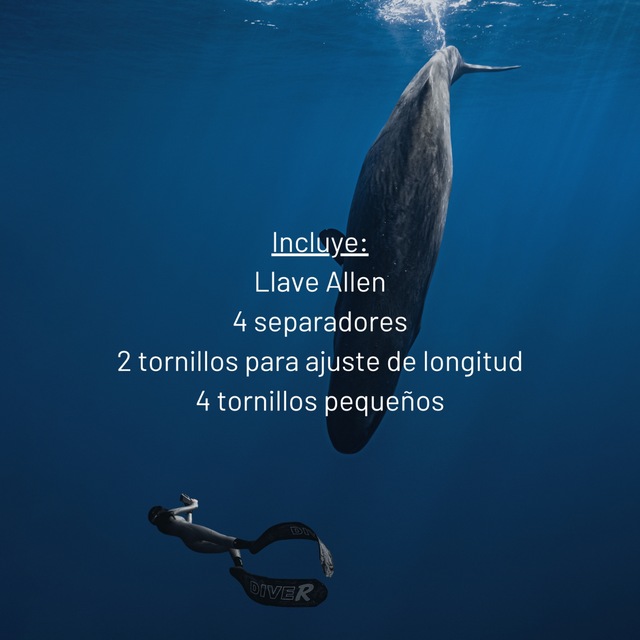Kit de repuestos para carcasas DIVEVOLK