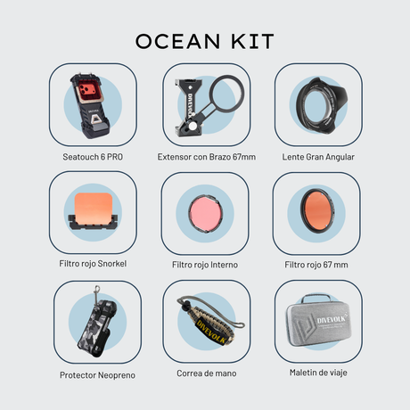 6 Pro Ocean kit Divevolk, vista 2