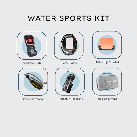 6 Pro Water sports kit Divevolk, vista 2
