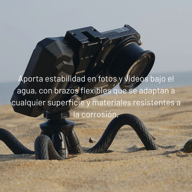 Trípode flexible